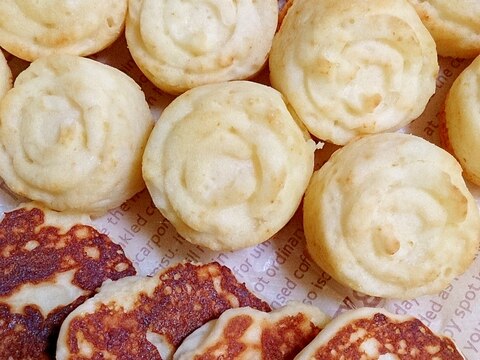 米粉の焼きドーナツ＆ホットケーキ